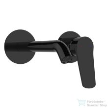   Invena ALONIA falsík alatti mosdó csaptelep, leeresztő nélkül, PVD fényes fekete BP-70-U04-V