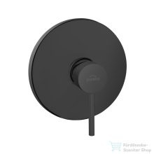   Invena DAFNI falsík alatti kád/zuhany csaptelep belső egységgel,matt fekete BP-88-4O1-A