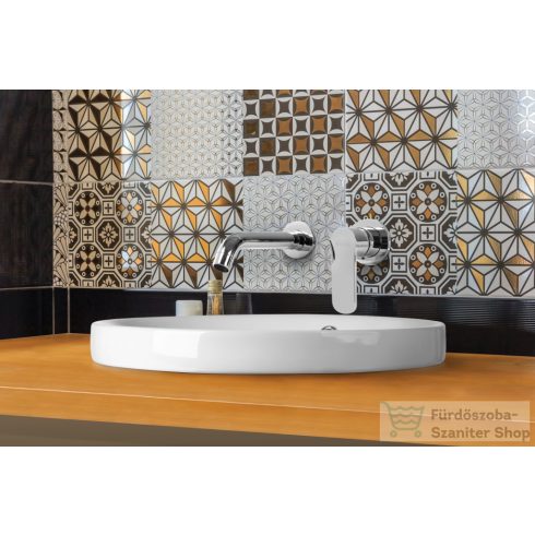 Invena SIROS falsík alatti mosdó csaptelep 20 cm-es kifolyóval,leeresztő nélkül,króm BP-90-U01-A