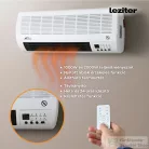 Leziter Thira elektromos fali fűtőtest 1000W/2000W BPT-2000B-4501L-ERP