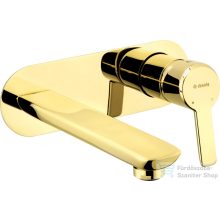   Deante ARNIKA fali mosdó csaptelep, leeresztő nélkül,  arany BQA_Z54L