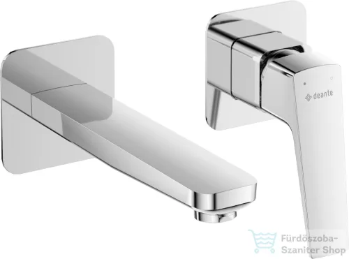 Deante BLUR falsík alatti mosdó csaptelep, leeresztő nélkül,  króm BQL_054L