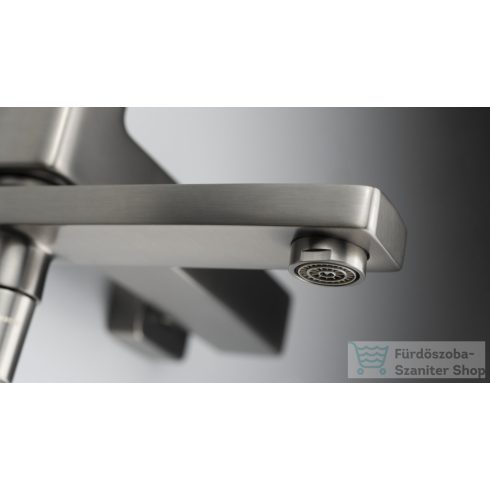 Deante BLUR kádtöltő csaptelep, zuhanyszett nélkül, titanium BQL_D12M