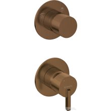   Deante SILIA falsík alatti zuhany csaptelep zuhanyváltóval, szálcsiszolt bronz BQS_C44P