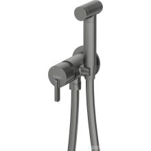   Deante SILIA falsík alatti bidé csaptelep bidézuhannyal, titanium BQS_D34M