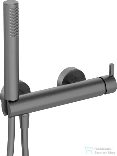 Deante SILIA zuhany csaptelep zuhanyszettel, titanium BQS_D41M