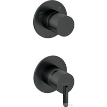   Deante SILIA falsík alatti zuhany csaptelep zuhanyváltóval, fekete BQS_N44P