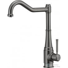   Deante Tamizo Álló mosogató csaptelep szögletes kifolyócsővel - Titanium BQT_D63M