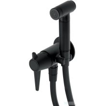   Deante TEMISTO falsík alatti bidé csaptelep bidézuhannyal, fekete BQT_N34M