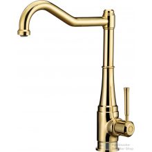   Deante Tamizo Álló mosogató csaptelep szögletes kifolyócsővel - gold BQT Z63M