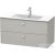 Duravit Brioso mosdó alá építhető 2 fiókos alsószekrény krómozott fogantyúval,1020x479 mm, Concrete Grey Matt Decor BR410301007