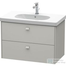   Duravit Brioso 82 cm-es alsó szekrény D-Code mosdóhoz, matt betonszürke színben BR414600707 ( BR4146 )
