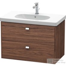   Duravit Brioso 82 cm-es alsó szekrény D-Code mosdóhoz, sötét natúr dió színben BR414601021 ( BR41460 )