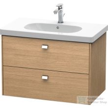   Duravit Brioso 82 cm-es alsó szekrény D-Code mosdóhoz, európai tölgy színben BR414601052 ( BR41460 )