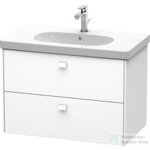   Duravit Brioso 82 cm-es alsó szekrény D-Code mosdóhoz, matt fehér színben BR414601818 ( BR41460 )