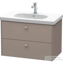   Duravit Brioso 82 cm-es alsó szekrény D-Code mosdóhoz, matt bazalt színben BR414604343 ( BR41460 )