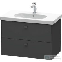   Duravit Brioso 82 cm-es alsó szekrény D-Code mosdóhoz, matt grafit színben BR414604949 ( BR41460 )