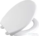 AQUALINE SOFIA WC-ülőke, Soft Close, PP, fehér BS122