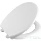 AQUALINE SOFIA WC-ülőke, Soft Close, PP, fehér BS122