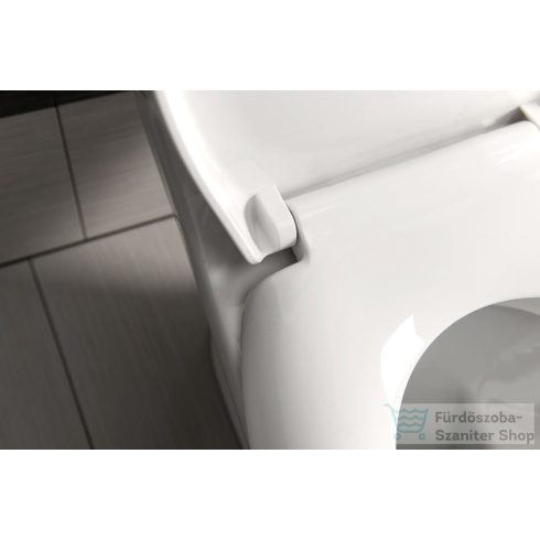 AQUALINE SOFIA WC-ülőke, Soft Close, PP, fehér BS122