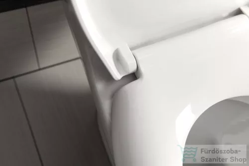 AQUALINE SOFIA WC-ülőke, Soft Close, PP, fehér BS122