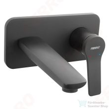   Ferro Stratos Fekete falsík alá építhető mosdócsaptelep BSC3PABL
