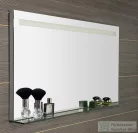 Sapho BRETO LED tükör üveg polccal 1200x608mm  BT120