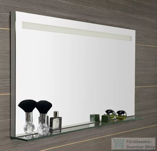 Sapho BRETO LED tükör üveg polccal 1200x608mm  BT120