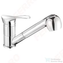 Ferro Padwa konyhai csaptelep kihúzható zuhanyfejjel BTP8