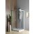 AQUALINE ALAIN szögletes zuhanykabin, 90x90cm, BRICK üveg BTQ900