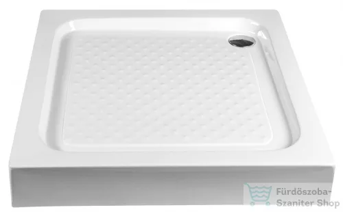 AQUALINE önhordó zuhanytálca 60mm-es szifonnal, 80x80x15cm (C82 helyett) BTTQ80