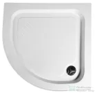 AQUALINE AMICA íves zuhanytálca, 80x80x15cm, R55 (C80 helyett) (BTTR80)