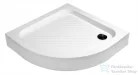 AQUALINE AMICA íves zuhanytálca, 80x80x15cm, R55 (C80 helyett) (BTTR80)