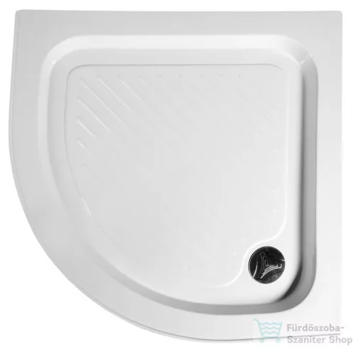 AQUALINE AMICA íves zuhanytálca, 90x90x15cm, R55 (C90 helyett) BTTR90
