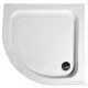 AQUALINE AMICA íves zuhanytálca, 90x90x15cm, R55 (C90 helyett) BTTR90
