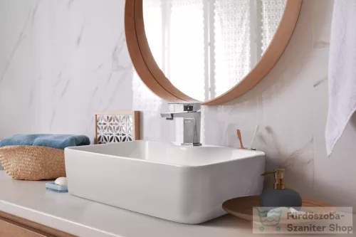 Invena PAROS mosdó csaptelep click-clack leeresztővel,króm BU-09-001-A