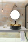 Invena PAROS BLACK magasított mosdó csaptelep leeresztő nélkül,króm BU-09-W04-A