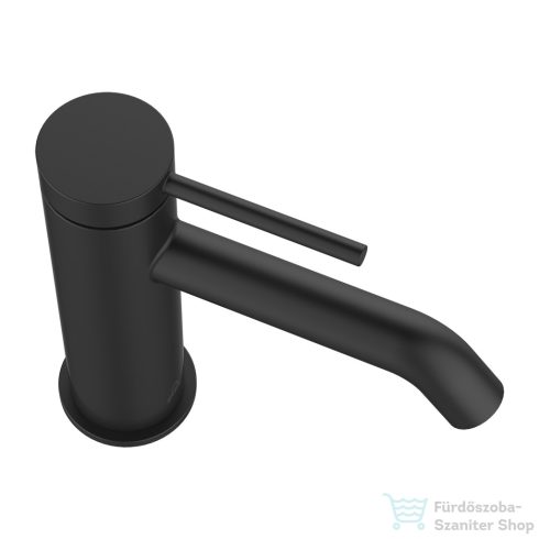 Invena KALITEA mosdó csaptelep click-clack leeresztővel,matt fekete BU-72-004-V