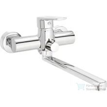   Deante TUBO fali mosdó csaptelep meghosszabbított kifolyóval, króm BUT_056M