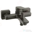 Ferro Vitto Verdeline falra szerelhető kád csaptelep, gun metal BVI1VLGM
