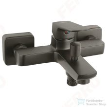   Ferro Vitto Verdeline falra szerelhető kád csaptelep, gun metal BVI1VLGM