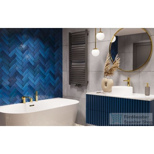 Invena GLAMOUR 3 üléses kádtöltő csaptelep zuhanyszettel,arany BW-02-S09-V