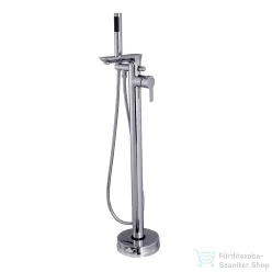   Invena GLAMOUR szabadon álló kádöltő csaptelep,zuhanyszettel,króm BW-02-W01-V