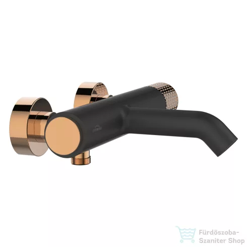 Invena MOONLIGHT kádtöltő csaptelep,fekete/rózsa arany BW-77-014-V