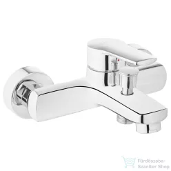  Invena VERSO kádtöltő csaptelep zuhanyszett nélkül,króm BW-82-001-C