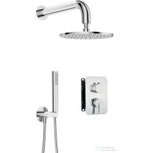   Deante SILIA falsík alatti zuhanyszett, keverő BOX-al és esőztetővel, króm BXYY0QSM