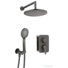   Deante ARNIKA falsík alatti zuhanyszett keverő BOX-al, titanium BXYZDQAM