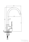 Invena NERI mosogató csaptelep,króm BZ-01-001-L