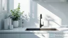 Invena LIGARIA Eco Start konyhai csaptelep, álló, flexibilis kifolyócsővel, fekete BZ-39-004-L