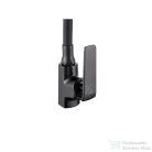 Invena LIGARIA Eco Start konyhai csaptelep, álló, flexibilis kifolyócsővel, fekete BZ-39-004-L